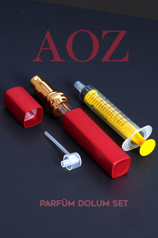 Kırmızı Parfüm Dolum Set 12 ML