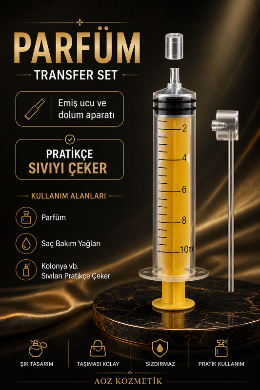 Parfüm Transfer Set 10 Adet